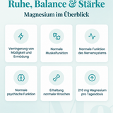 Magnesiumglycinat – Vorteile und Tagesdosis