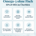 Algen-Omega-3 – Vorteile und Produktübersicht