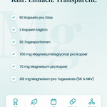 Magnesiumglycinat – Produktfakten