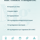 Magnesiumglycinat – Produktfakten