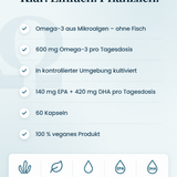 Algen-Omega-3 – Produktfakten