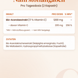 Vitamin C – Nährwerte und Zutaten
